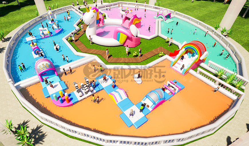 獨(dú)角獸彩虹水池 獨(dú)角獸彩虹水池