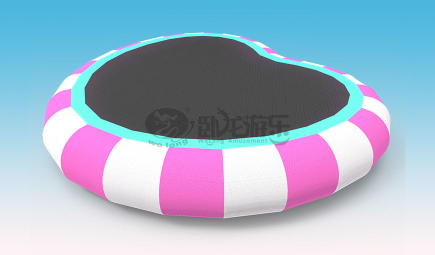 心形跳床 心形跳床