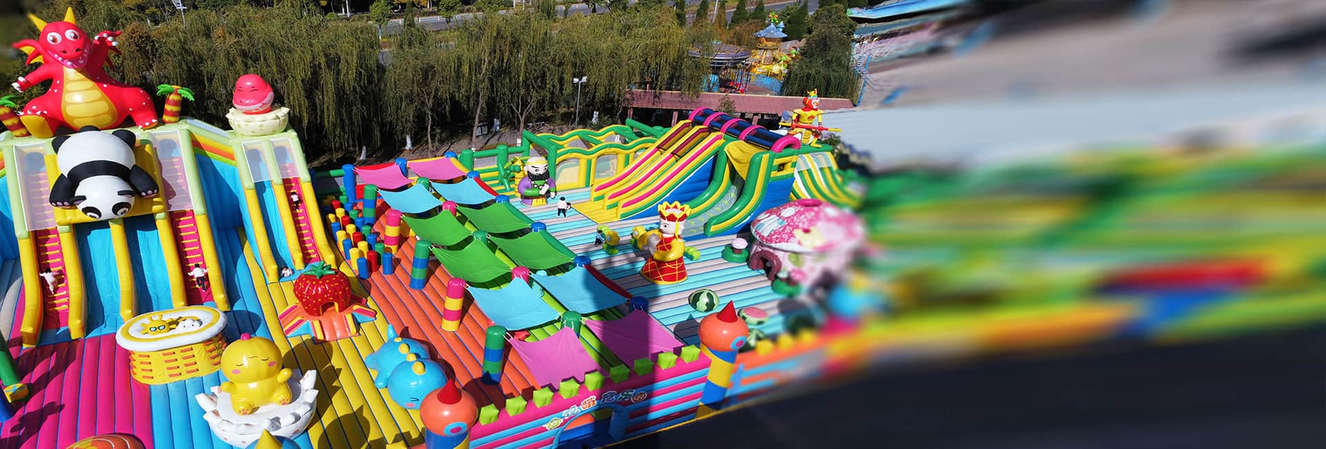 大型充氣城堡戶外單獨經營